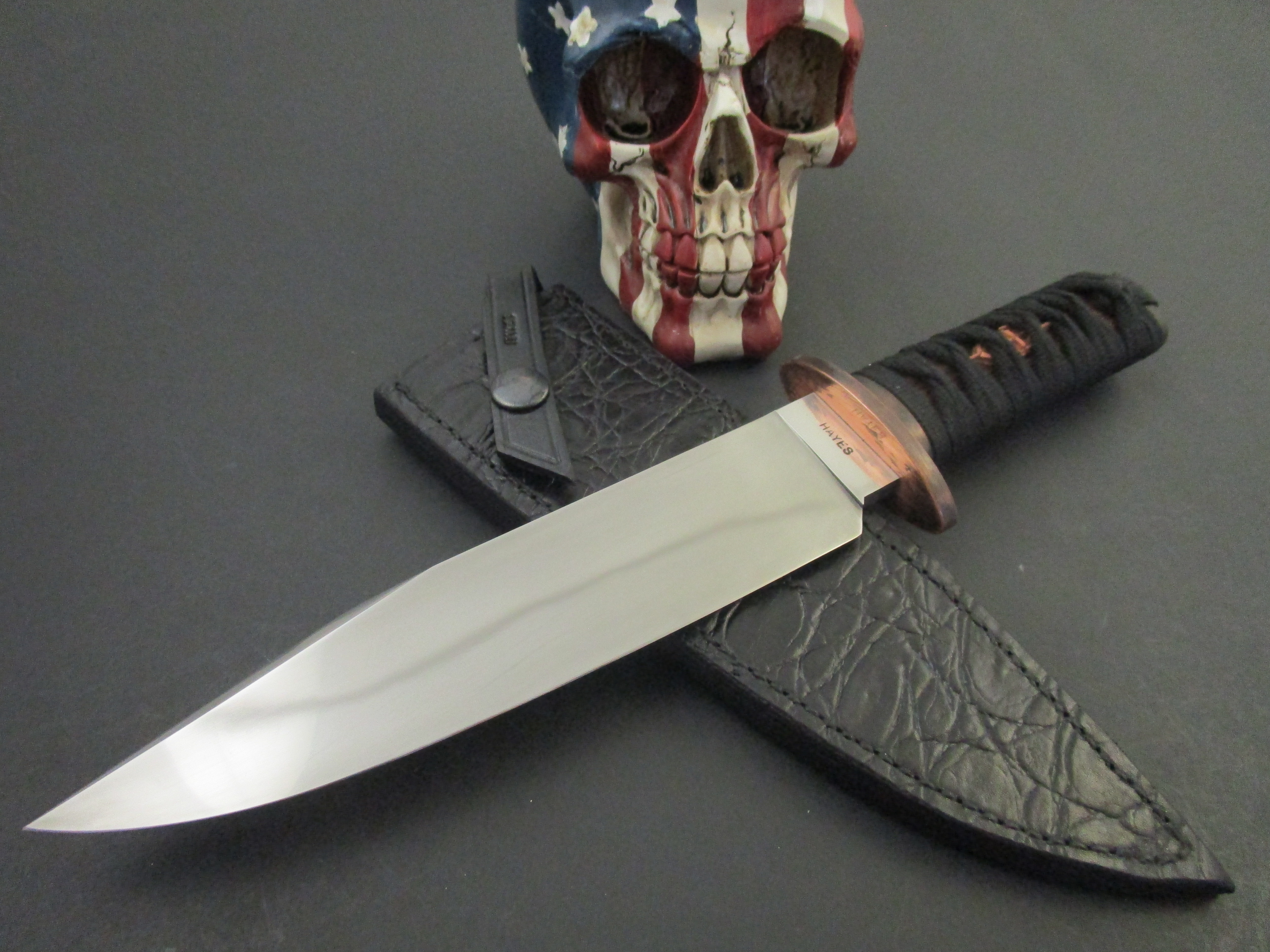 Wally Hayes MS Hand Forged 1 Off Vest Pocket Bowie*SOLD*